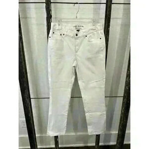 Ralph Lauren White size 8 jeans for women 99% cotton